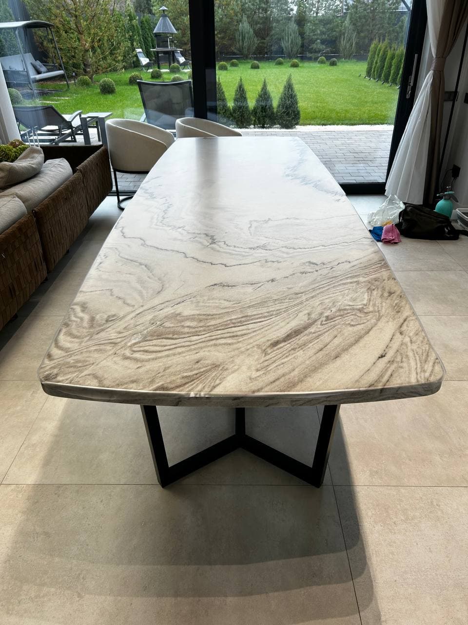 Пример выполненного проекта с полиуретановой пленкой