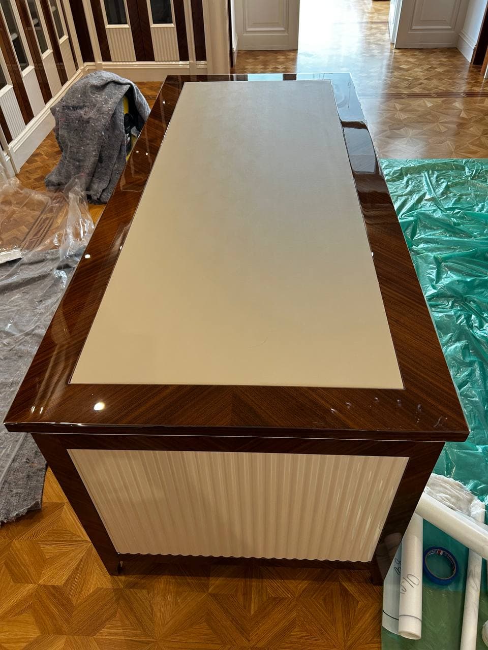 Пример выполненного проекта с полиуретановой пленкой