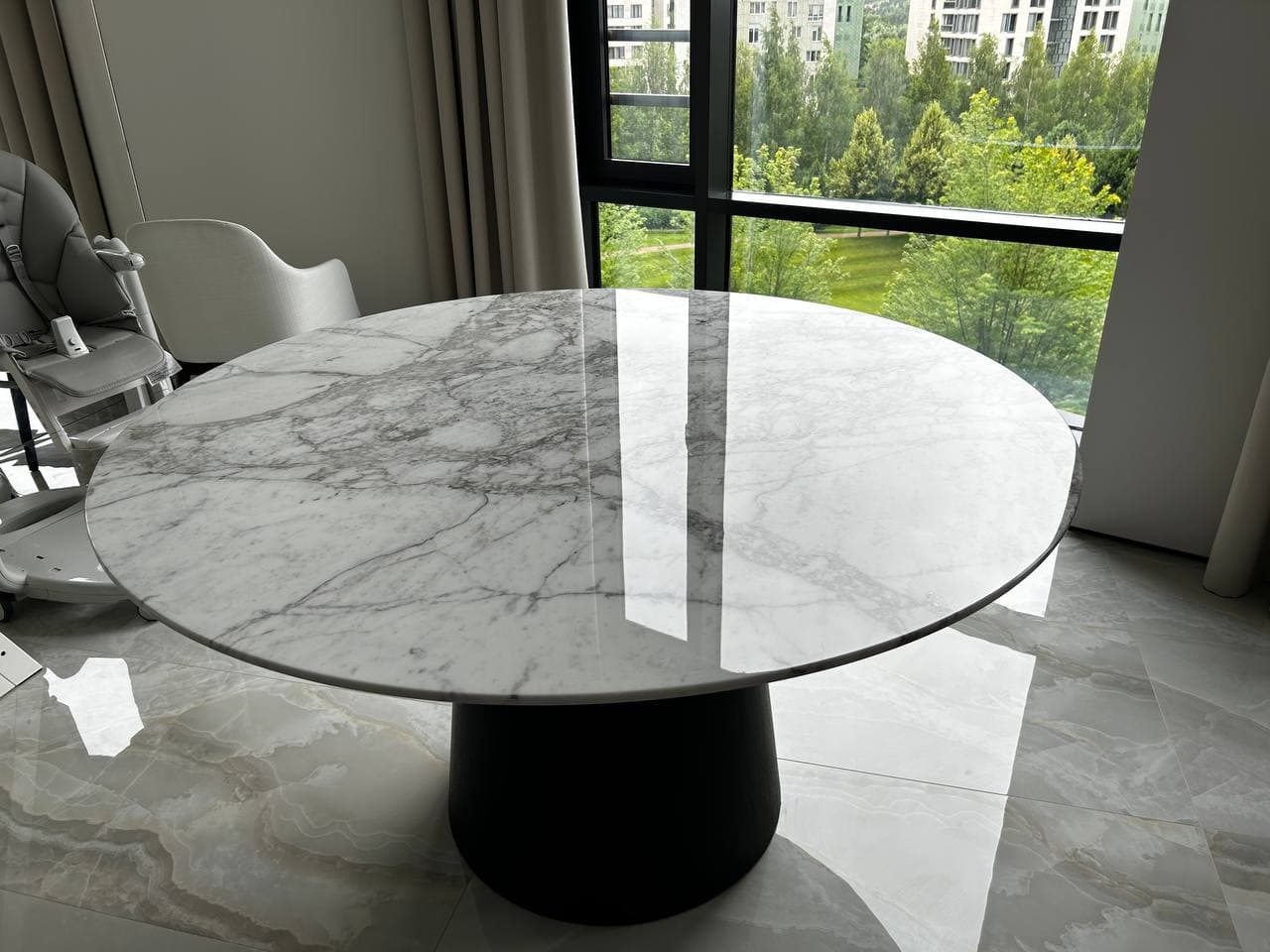 Пример выполненного проекта с полиуретановой пленкой