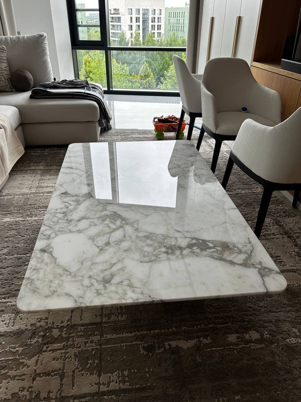 Пример выполненного проекта с полиуретановой пленкой